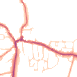 Daytime road noise heatmap for RG8 7HZ