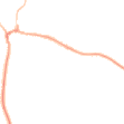 Night-time road noise heatmap for RG8 7JP