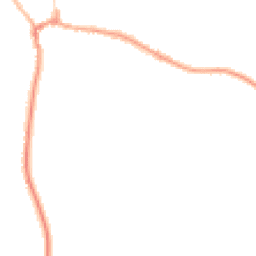Night-time road noise heatmap for RG8 7LF