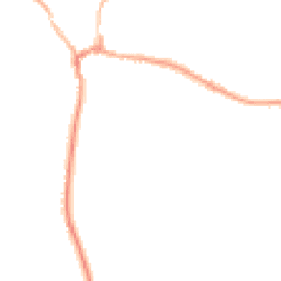 Night-time road noise heatmap for RG8 7NG