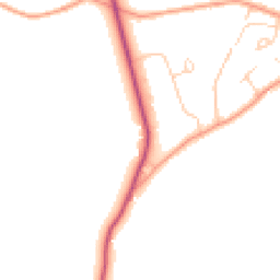 Daytime road noise heatmap for RG8 7NY