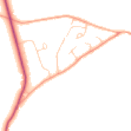 Daytime road noise heatmap for RG8 7PH