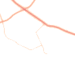 Daytime road noise heatmap for RG8 7RW
