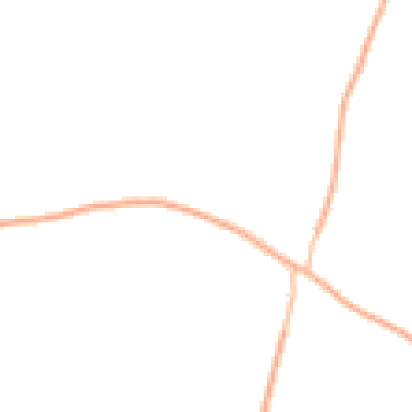Night-time road noise heatmap for RG8 7SQ