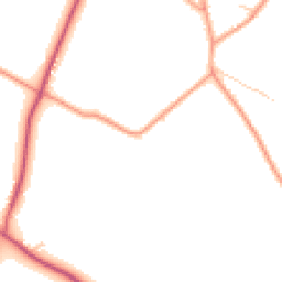 Daytime road noise heatmap for RG8 7SU