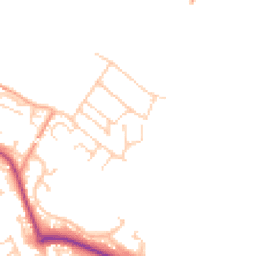 Daytime road noise heatmap for RG8 8AG