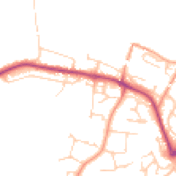 Daytime road noise heatmap for RG8 8AP