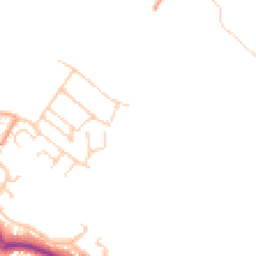 Daytime road noise heatmap for RG8 8BX