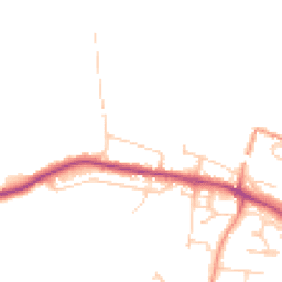 Daytime road noise heatmap for RG8 8DP
