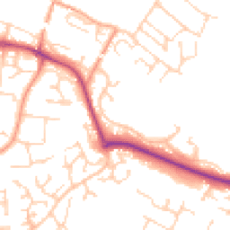 Daytime road noise heatmap for RG8 8DZ