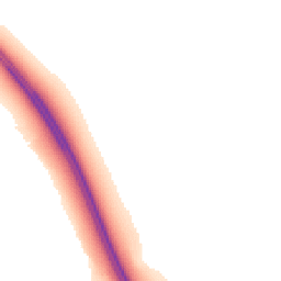 Night-time road noise heatmap for RG8 8EF