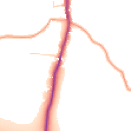 Daytime road noise heatmap for RG8 8FD