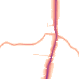 Daytime road noise heatmap for RG8 8HB