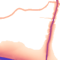 Daytime road noise heatmap for RG8 8HE