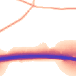 Daytime road noise heatmap for RG8 8HL
