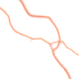 Daytime road noise heatmap for RG8 8RJ