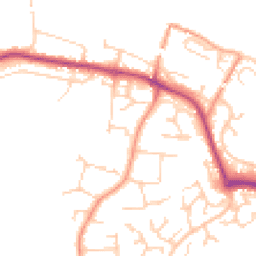 Daytime road noise heatmap for RG8 8RZ