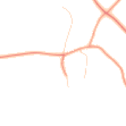 Daytime road noise heatmap for RG8 8SH