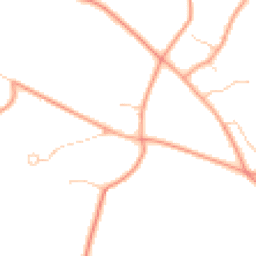 Daytime road noise heatmap for RG8 8SR