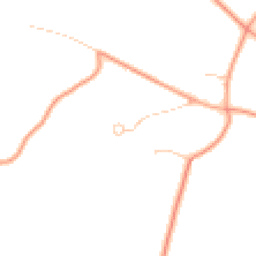 Daytime road noise heatmap for RG8 8TD
