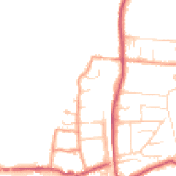 Daytime road noise heatmap for RG8 9BU
