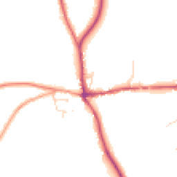Daytime road noise heatmap for RG8 9JH