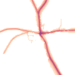 Daytime road noise heatmap for RG8 9JW