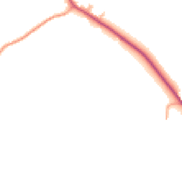 Daytime road noise heatmap for RG8 9NR