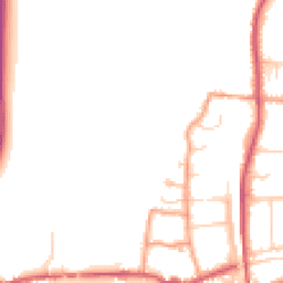 Daytime road noise heatmap for RG8 9PS