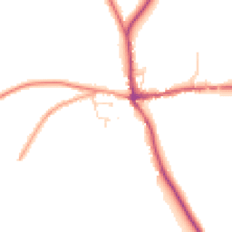 Daytime road noise heatmap for RG8 9QF