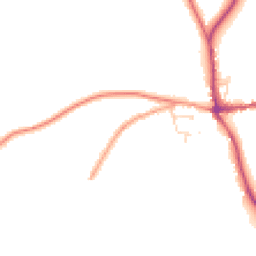 Daytime road noise heatmap for RG8 9QP