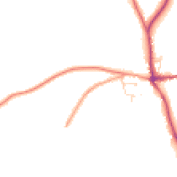 Daytime road noise heatmap for RG8 9QU