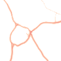 Daytime road noise heatmap for RG8 9SG