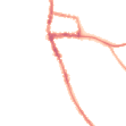 Night-time road noise heatmap for RG9 1AB
