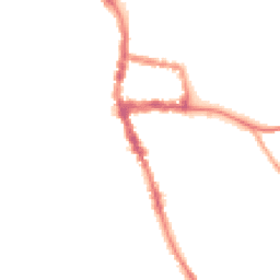 Night-time road noise heatmap for RG9 1AL