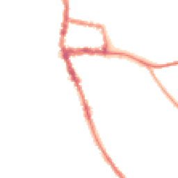 Night-time road noise heatmap for RG9 1AP