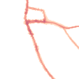 Night-time road noise heatmap for RG9 1AR