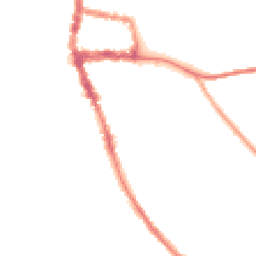 Night-time road noise heatmap for RG9 1AT