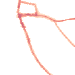 Night-time road noise heatmap for RG9 1AY