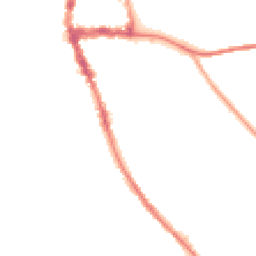 Night-time road noise heatmap for RG9 1BA