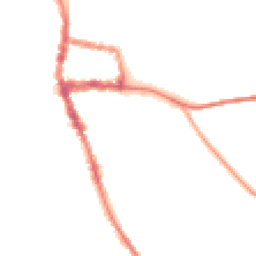 Night-time road noise heatmap for RG9 1BG