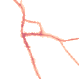 Night-time road noise heatmap for RG9 1BH