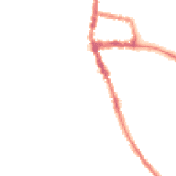 Night-time road noise heatmap for RG9 1BJ