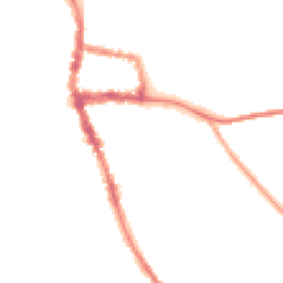 Night-time road noise heatmap for RG9 1BZ