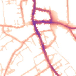 Daytime road noise heatmap for RG9 1FB