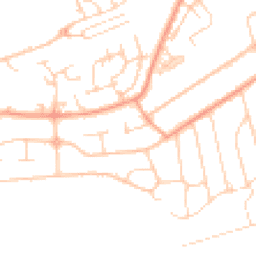 Daytime road noise heatmap for RG9 1LG
