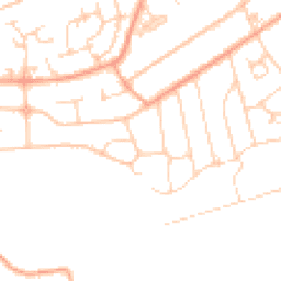 Daytime road noise heatmap for RG9 1PH