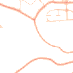 Daytime road noise heatmap for RG9 1PT