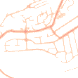 Daytime road noise heatmap for RG9 1QF