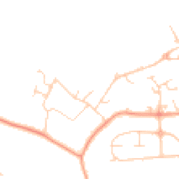 Daytime road noise heatmap for RG9 1RH
